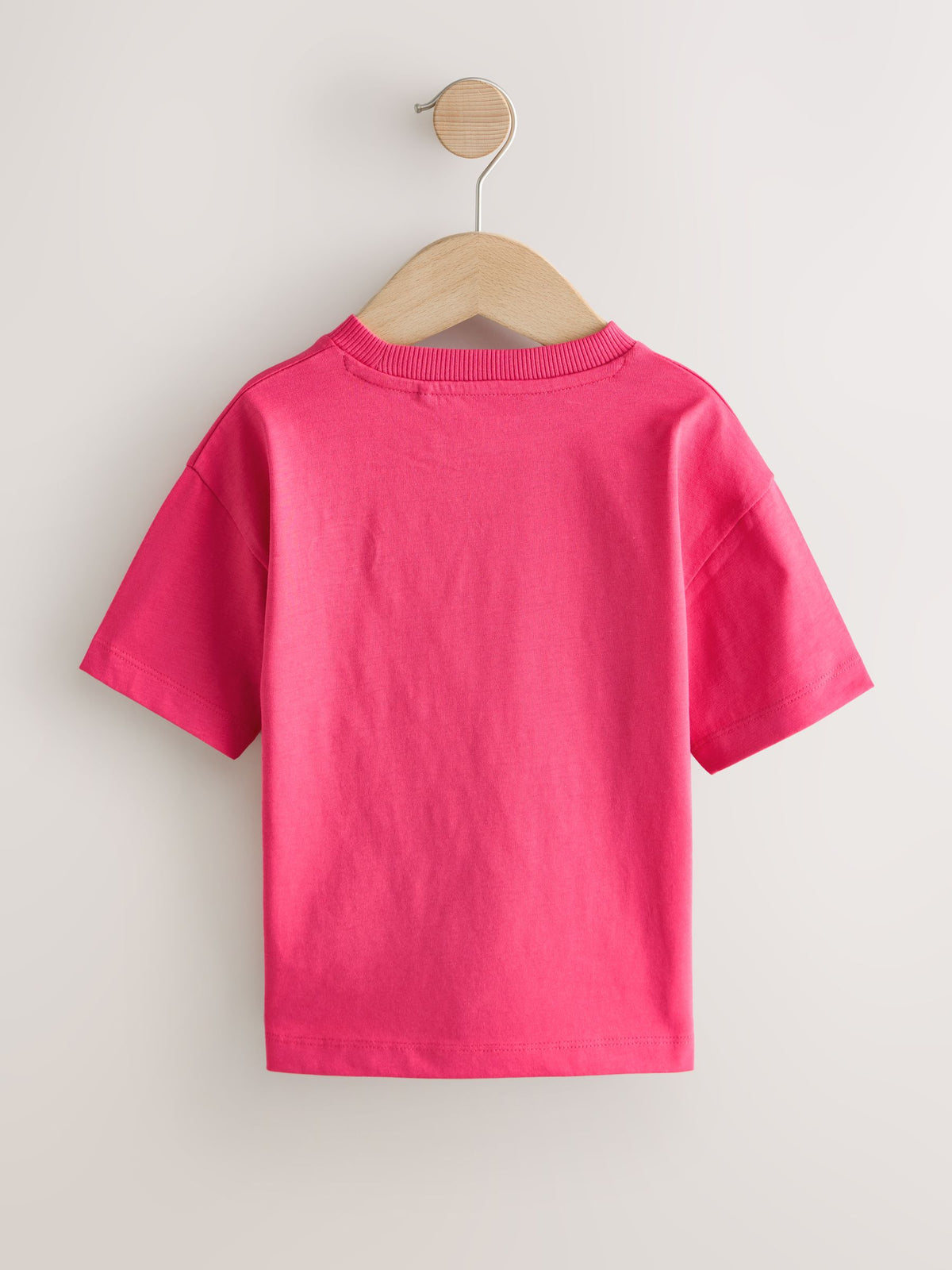 Pink Smile Short Sleeve Small Graphic T-Shirt (3mths-7yrs)