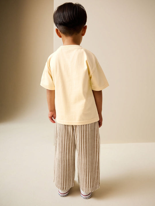 Yellow Sunshine Short Sleeve T-Shirt and Lightweight Joggers Set (3mths-7yrs)