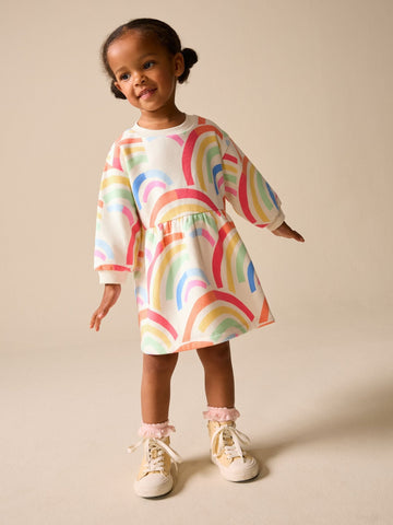 Rainbow Sweat Dress (3mths-7yrs)