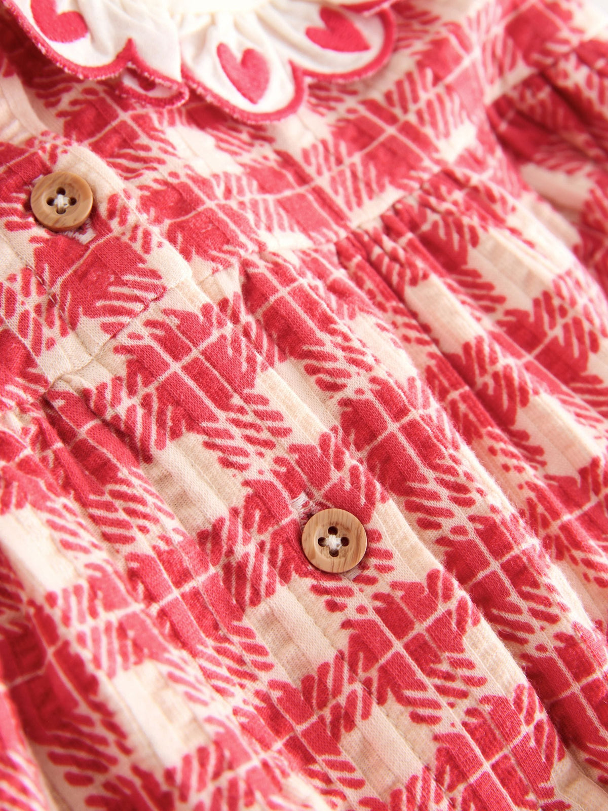 Red Check Collared Summer Dress (3mths-7yrs)