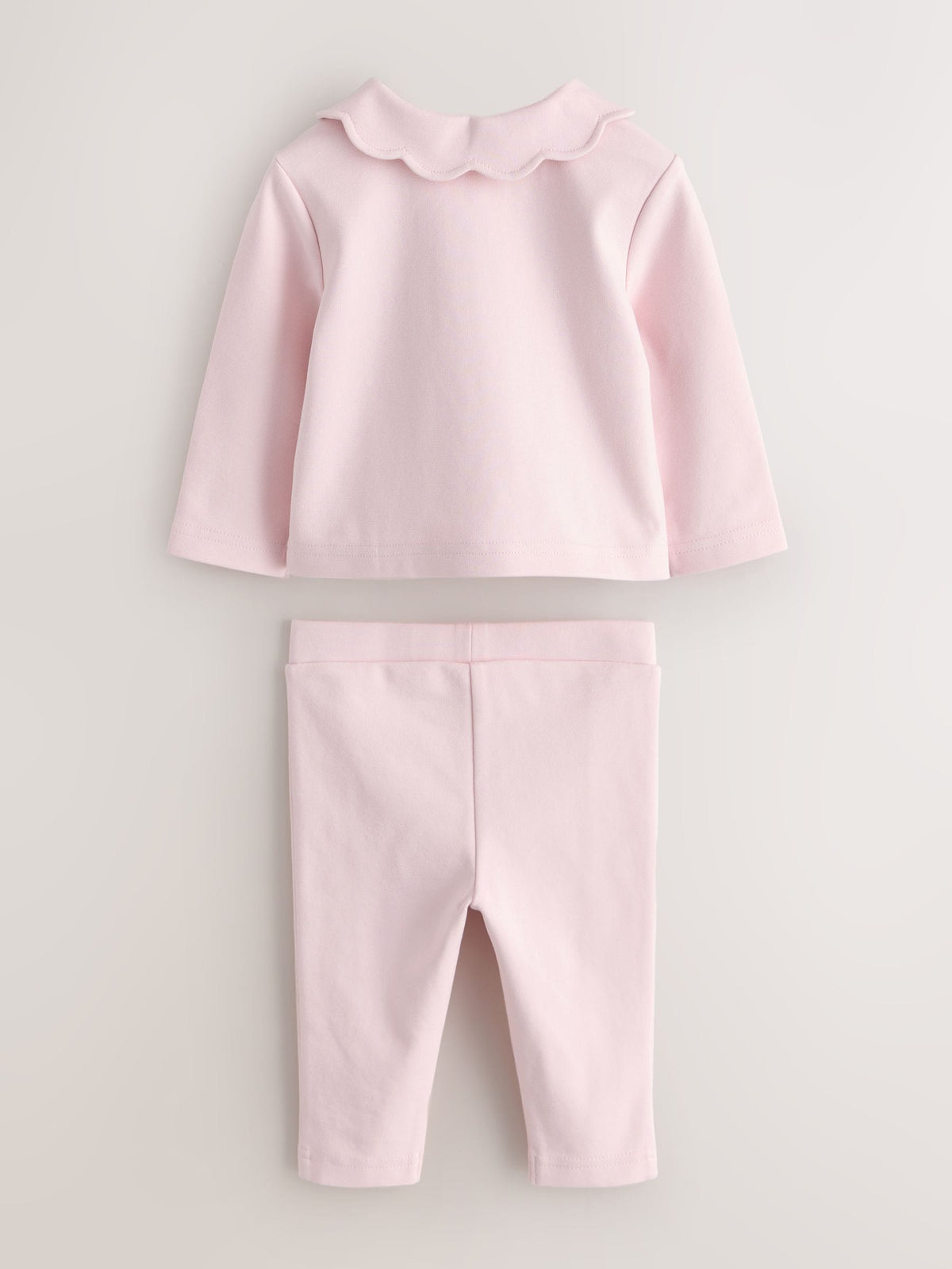 Baker by Ted Baker 2 Piece Scallop Edge Jacket & Leggings Ponte Set