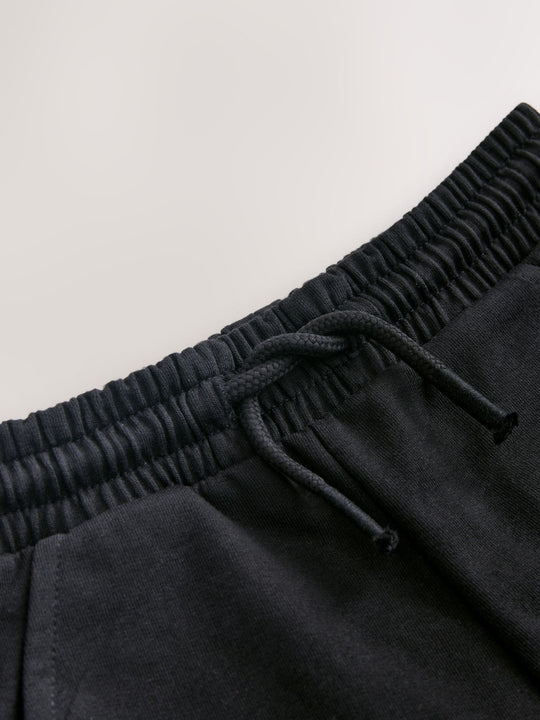 Black Jersey Shorts (3mths-7yrs)