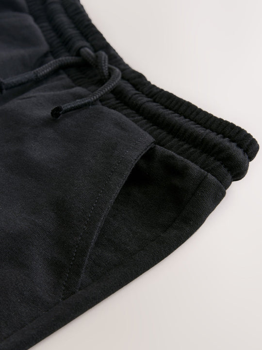 Black Jersey Shorts (3mths-7yrs)