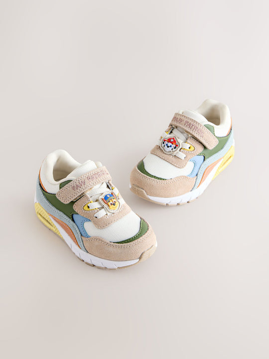 Neutral Paw Patrol Standard Fit (F) Elastic Lace Trainers
