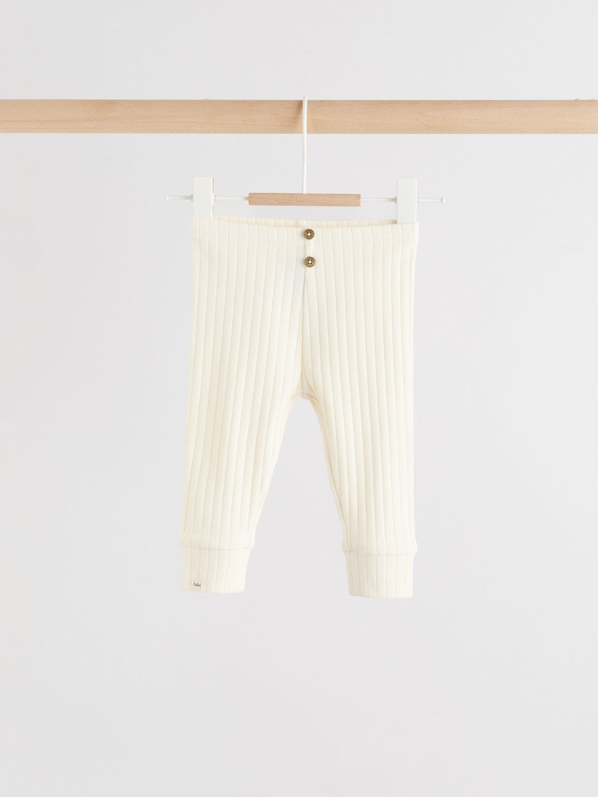 Cream Hello World Top and Leggings Baby Set (0-18mths)