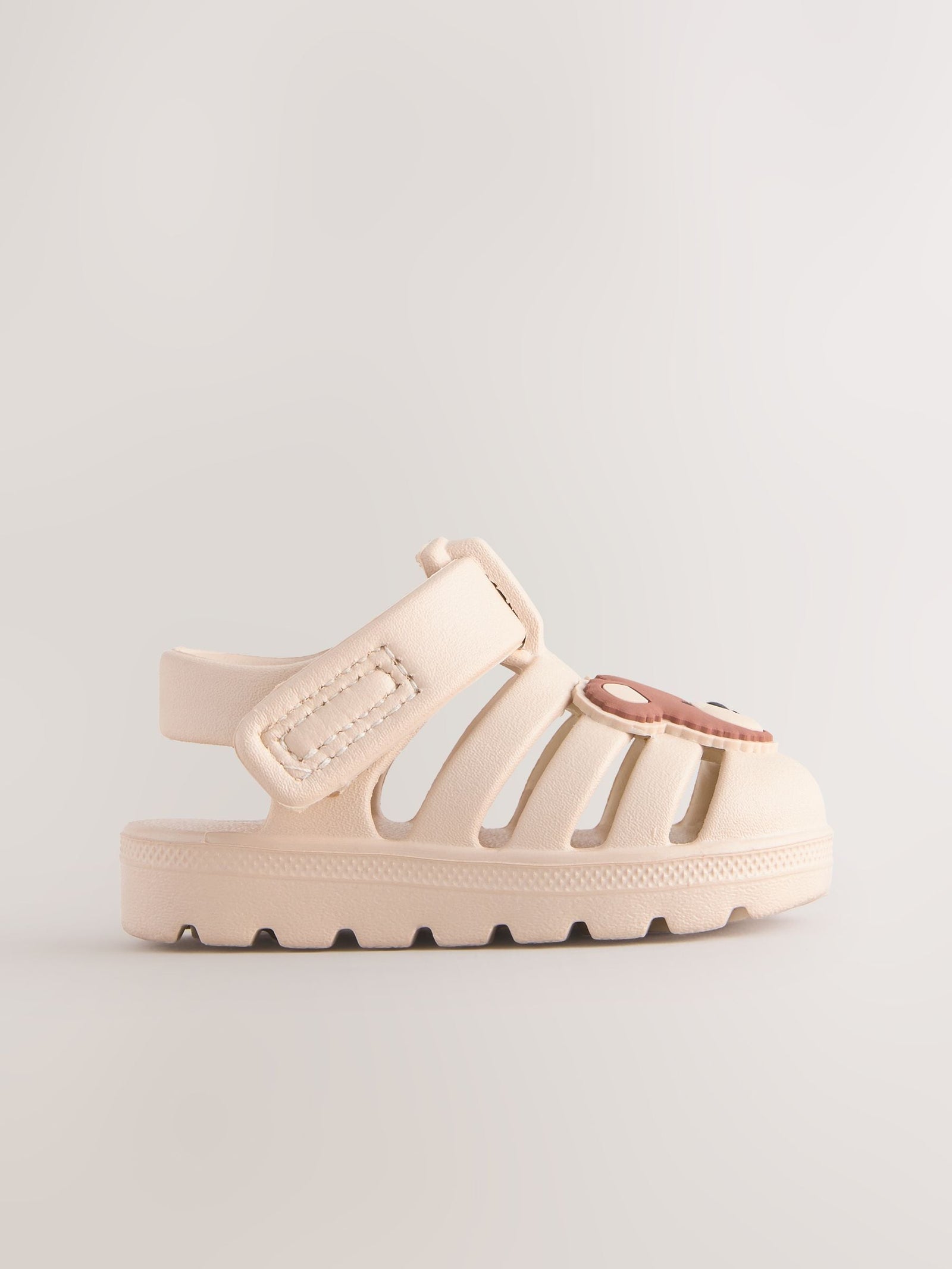 Neutral Bear Baby Fisherman Sandals