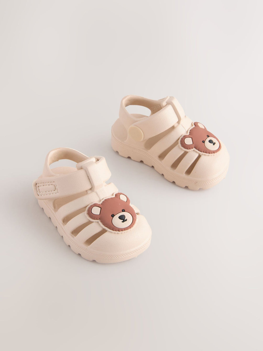 Neutral Bear Baby Fisherman Sandals