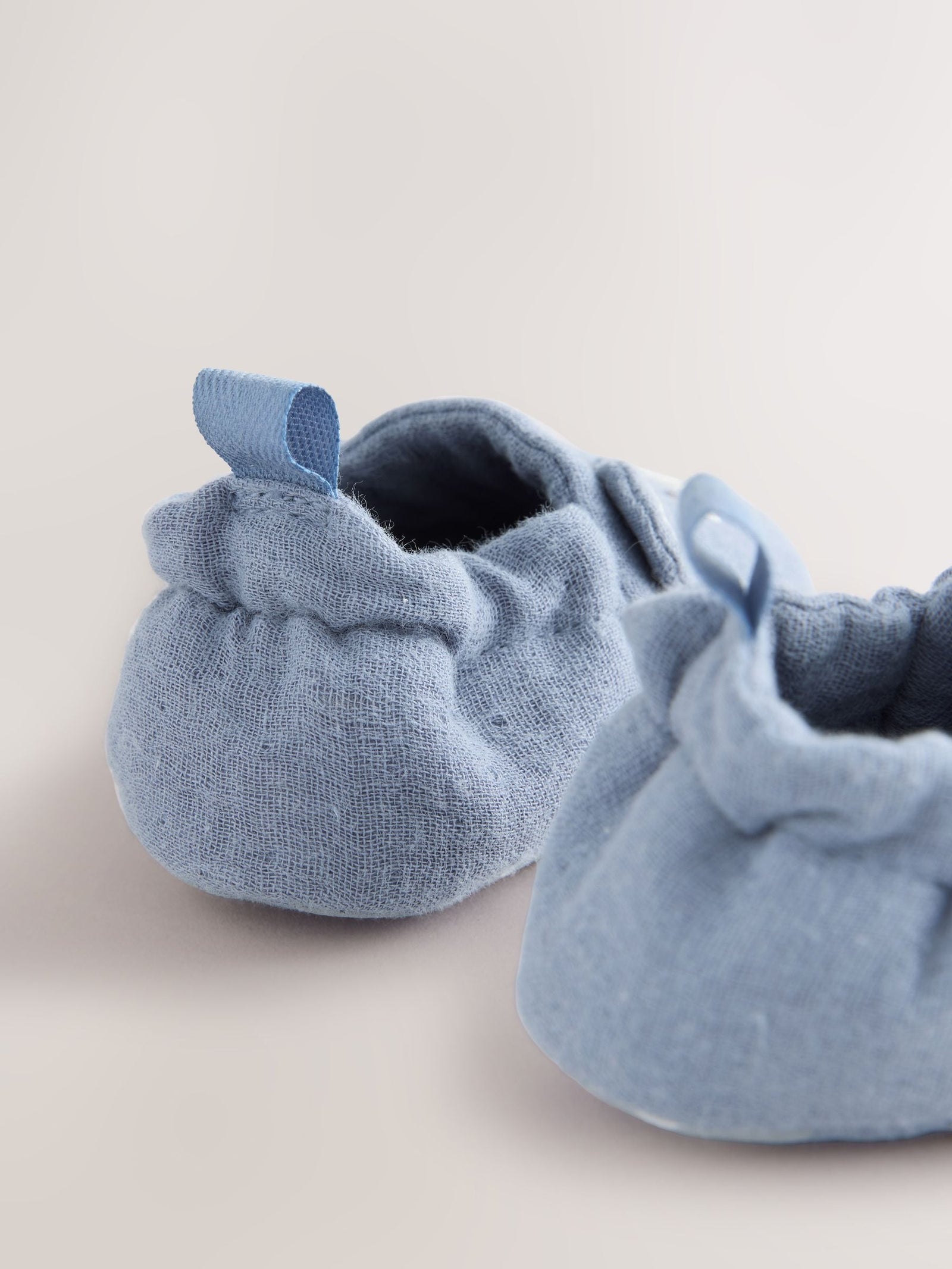 Blue Bear Slip-On Baby Shoes (0-18mths)