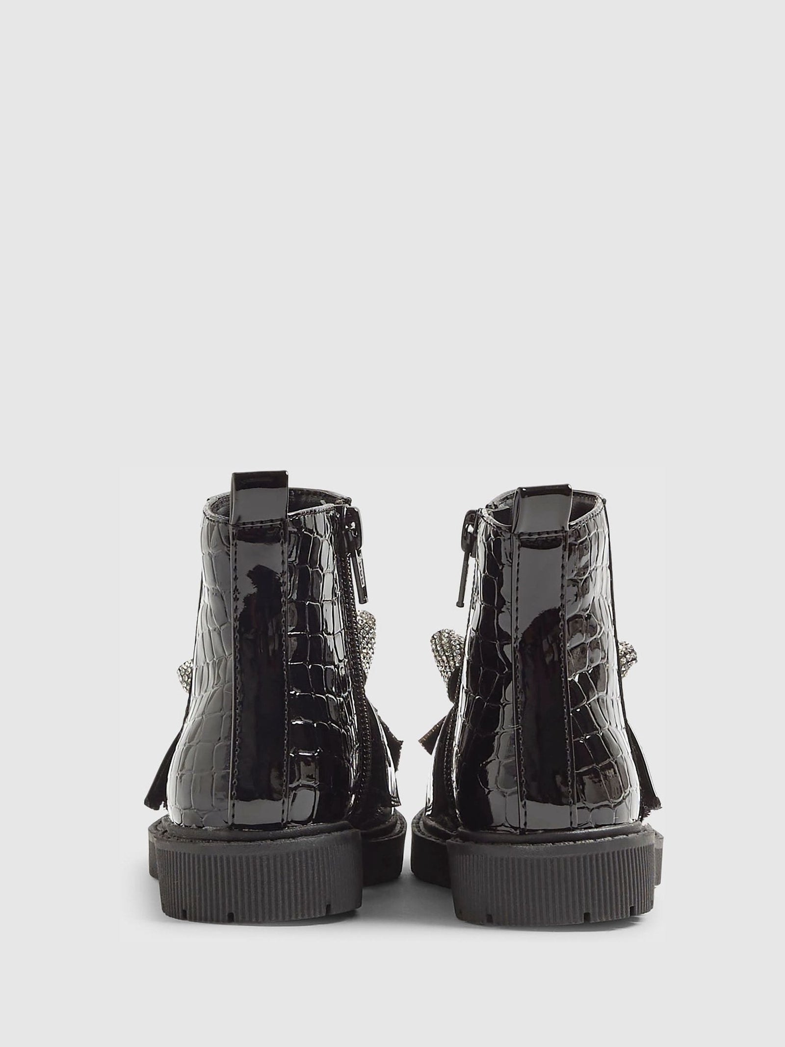 River Island Black Changeable Strap Chelsea Boots