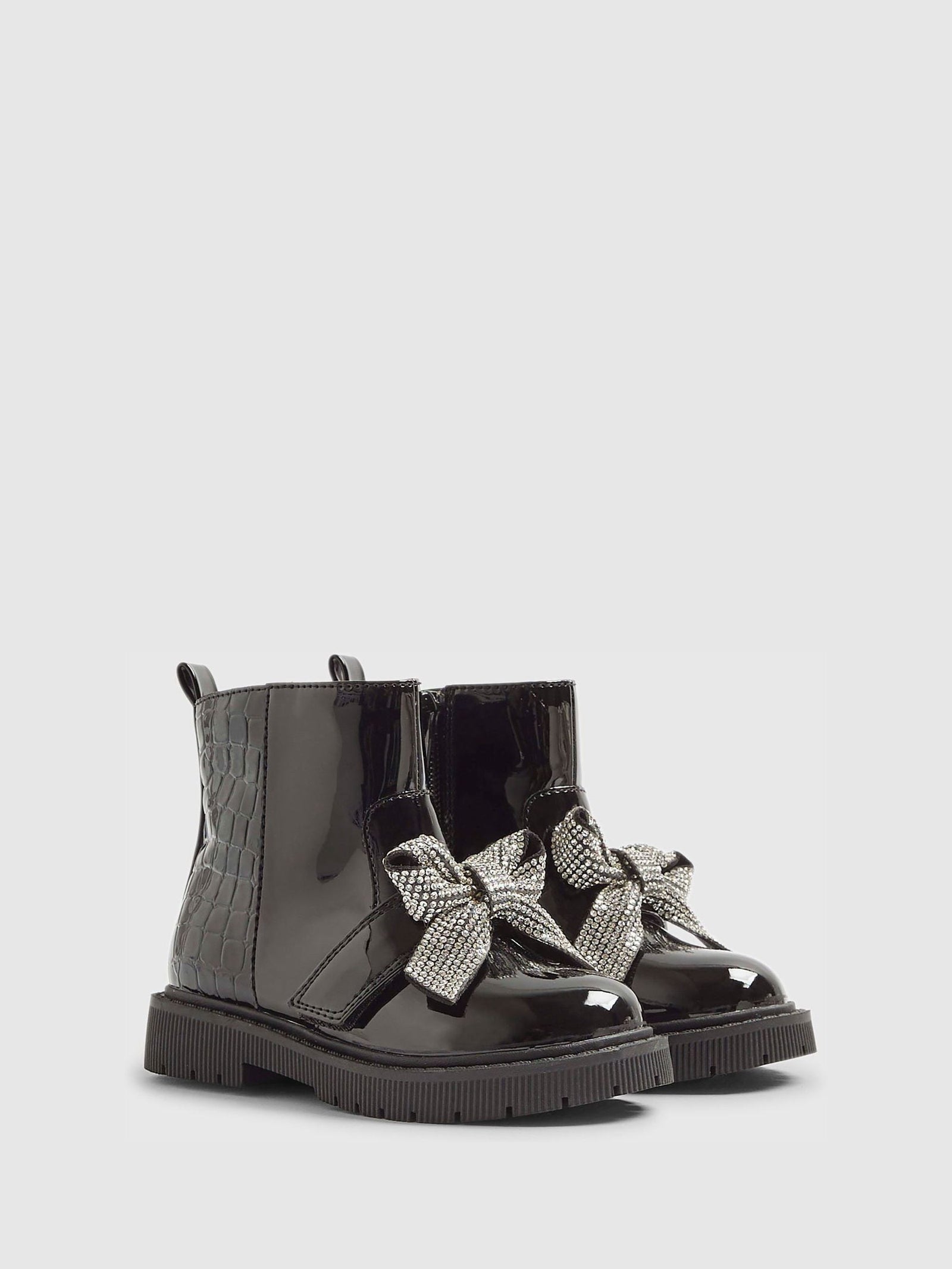 River Island Black Changeable Strap Chelsea Boots