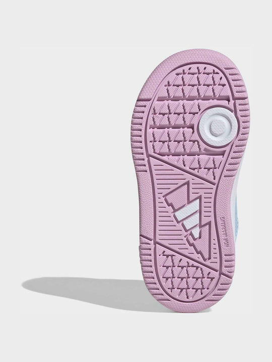 adidas Blue/Pink Hook and Loop Tensaur Sport 3.0 Infant Trainers