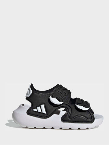 adidas Black AltaSwim 3 Infant Sandals