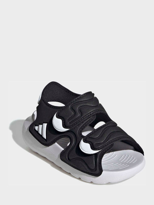 adidas Black AltaSwim 3 Infant Sandals