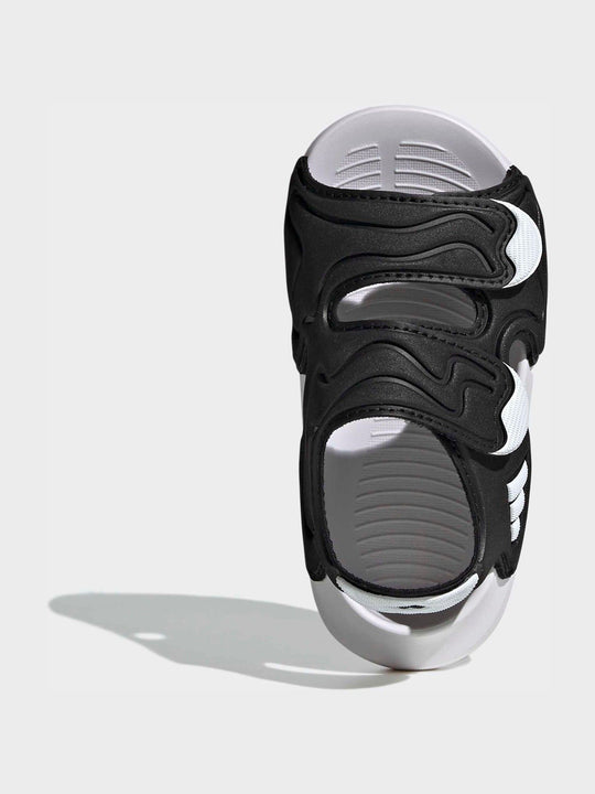 adidas Black AltaSwim 3 Infant Sandals
