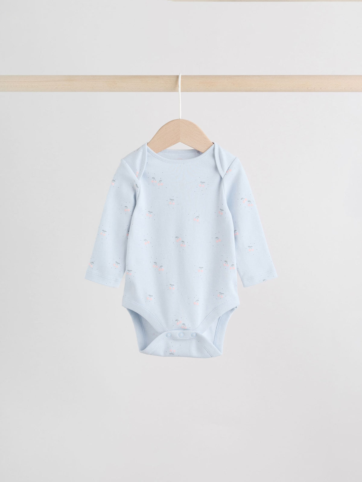 Multi Pastel Character 5 Pack Long Sleeve Baby Bodysuits