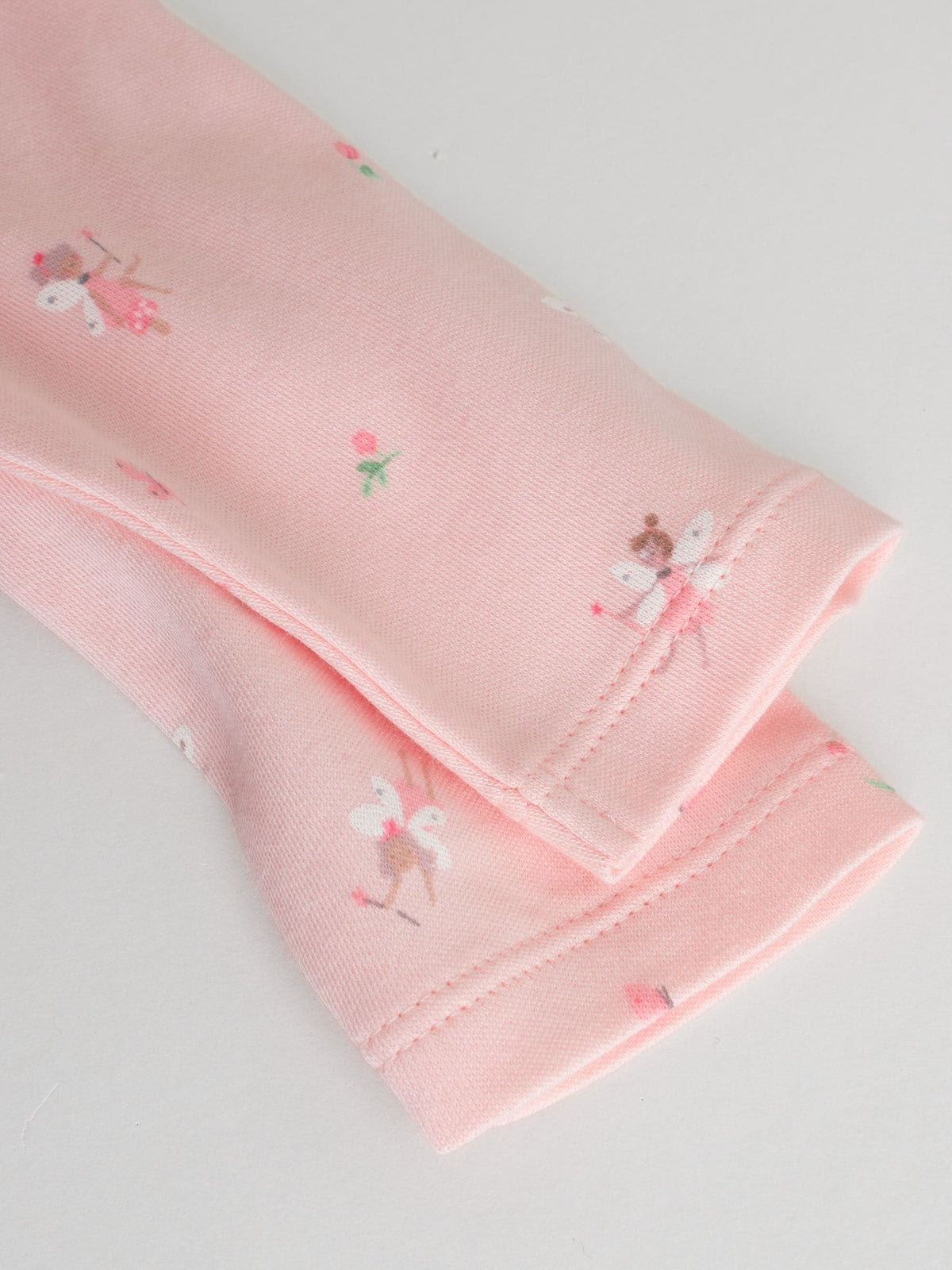 Pink 5 Pack Long Sleeve Baby Bodysuit