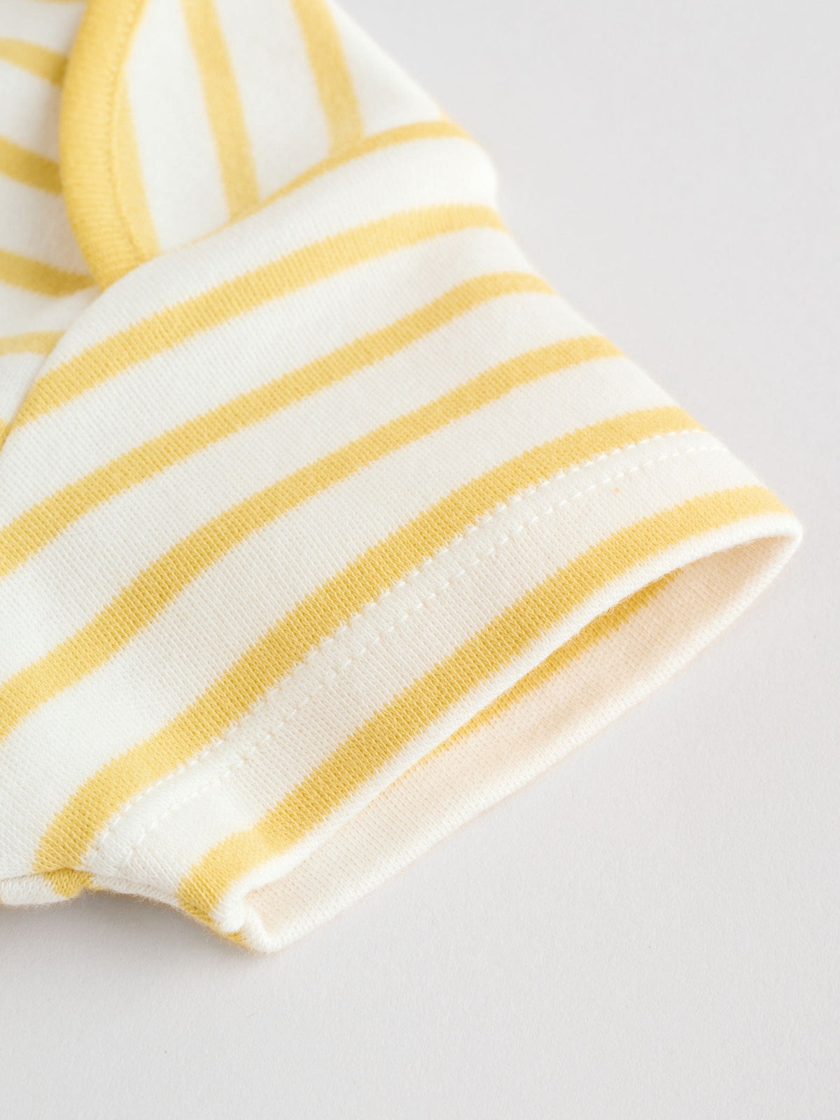 Bright Stripe Short Sleeve Baby Bodysuits 5 Pack
