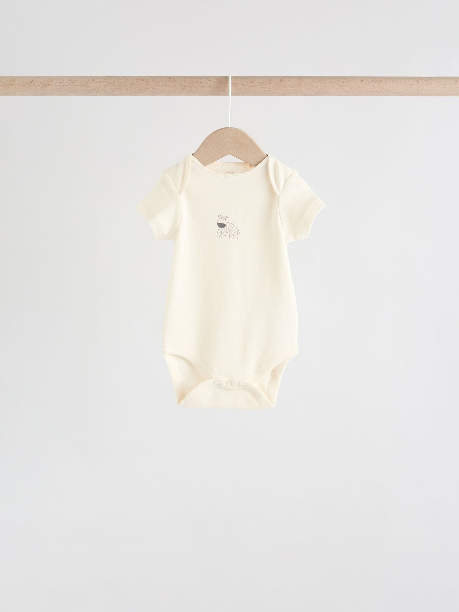 Bright Short Sleeve Baby Bodysuits 5 Pack
