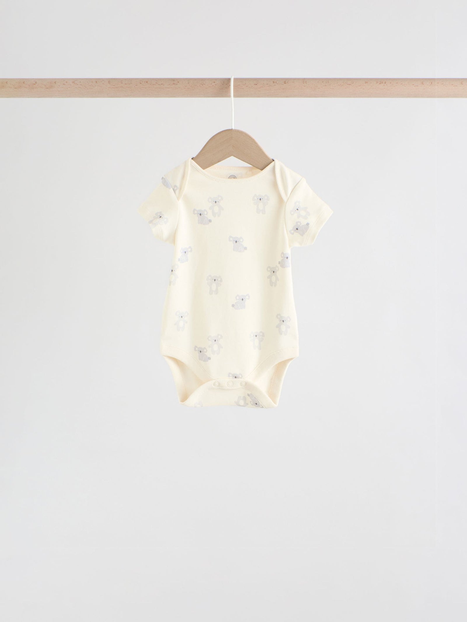 Bright Short Sleeve Baby Bodysuits 5 Pack