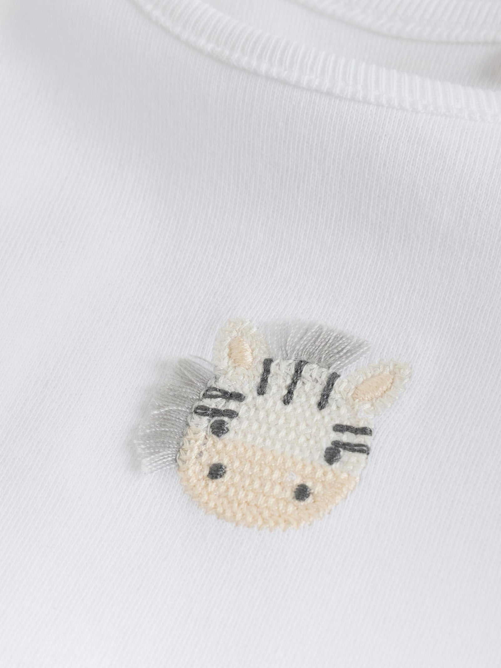 White Long Sleeve Baby Bodysuits 5 Pack