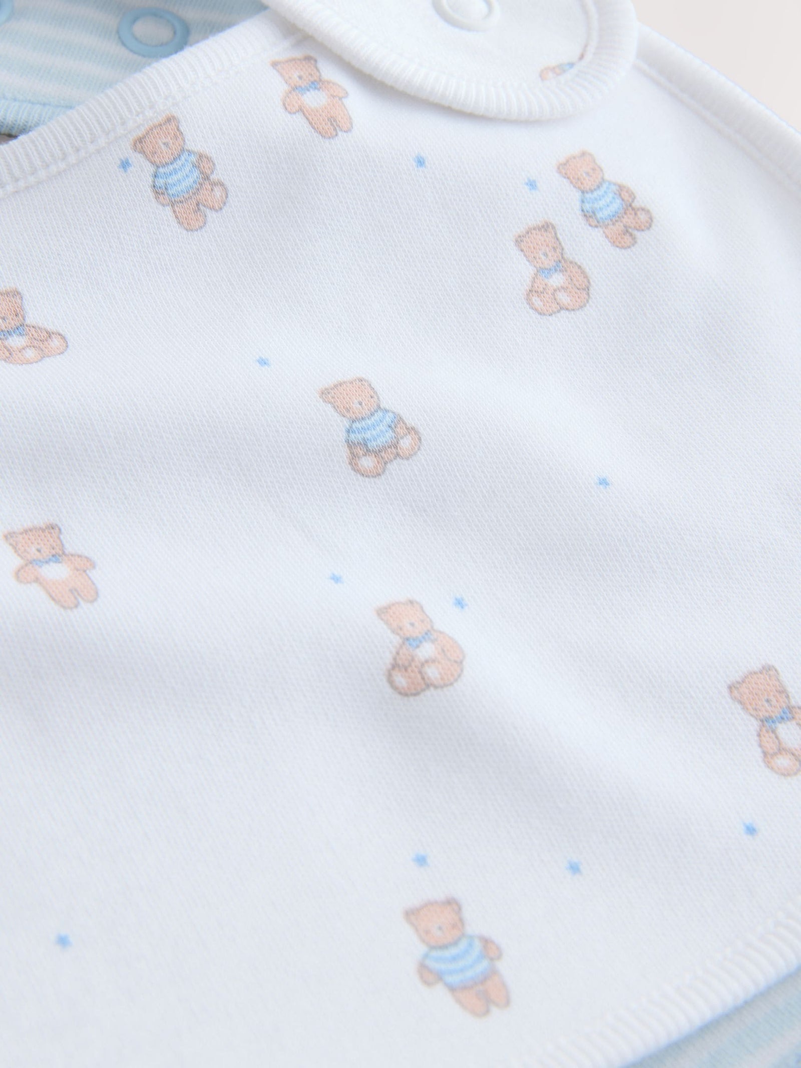 Blue Baby Bibs 3 Pack