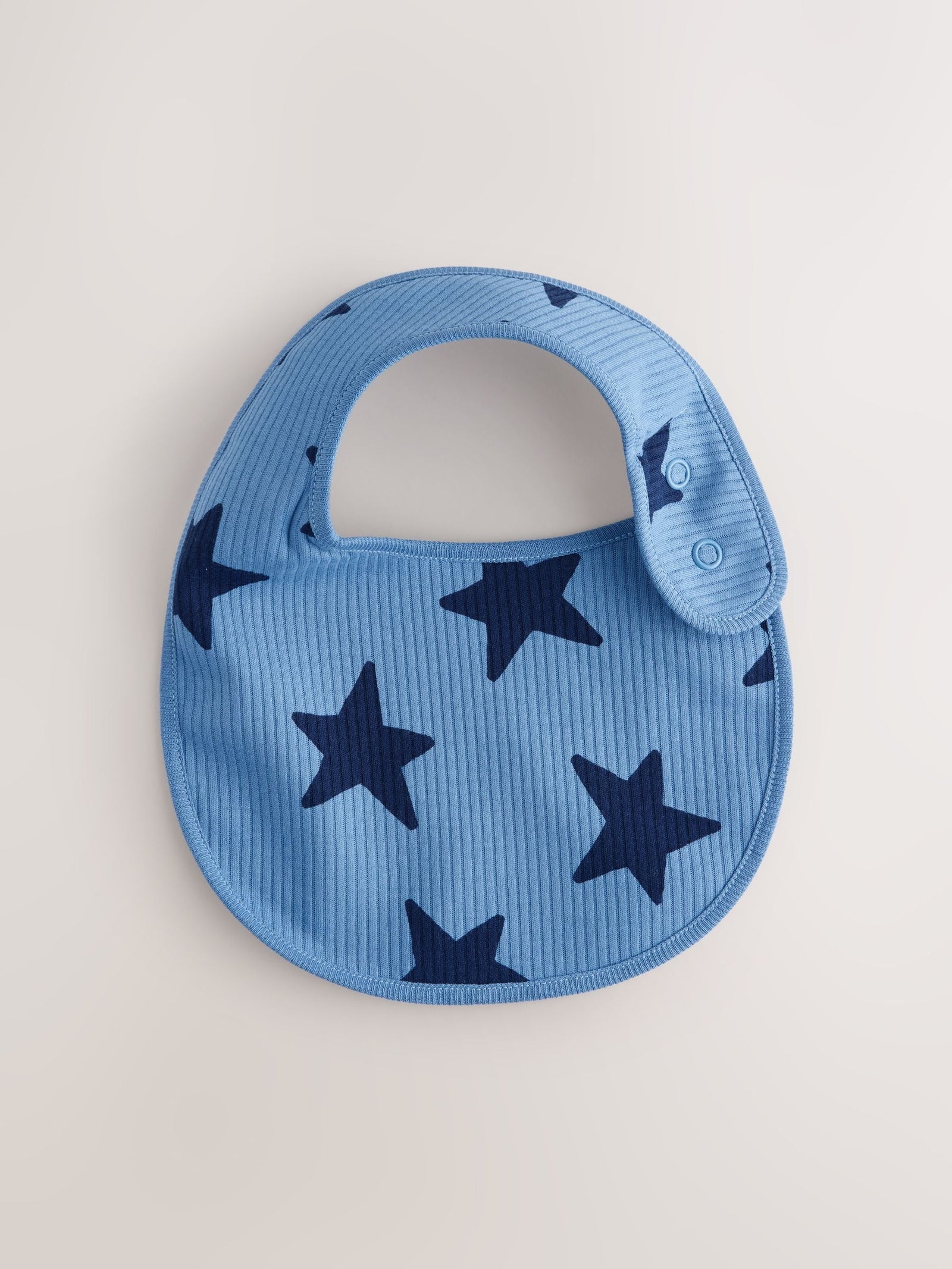 Navy Star Baby Bibs 5 Pack