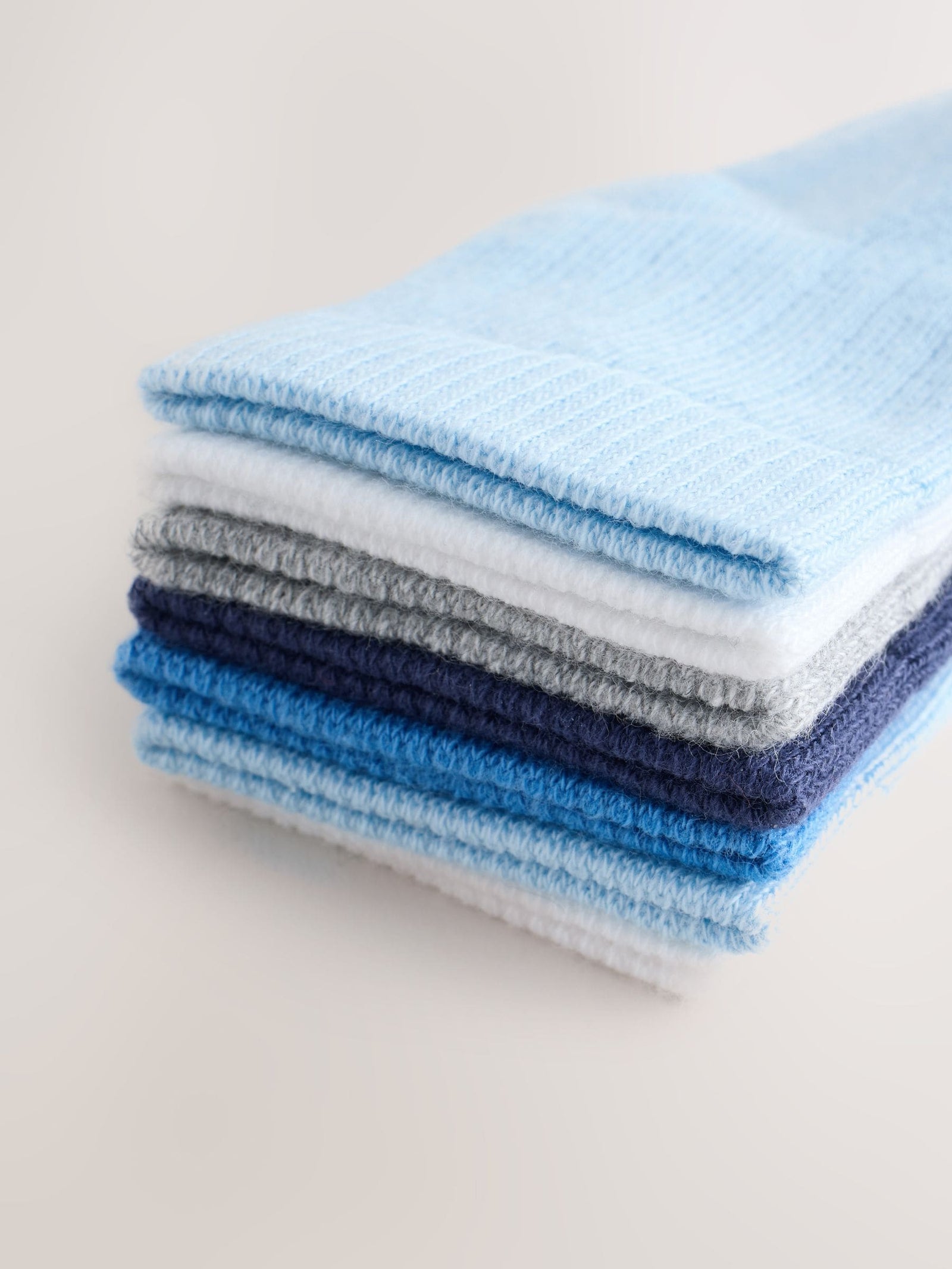 Blue Baby Socks 7 Pack (0mths-2yrs)
