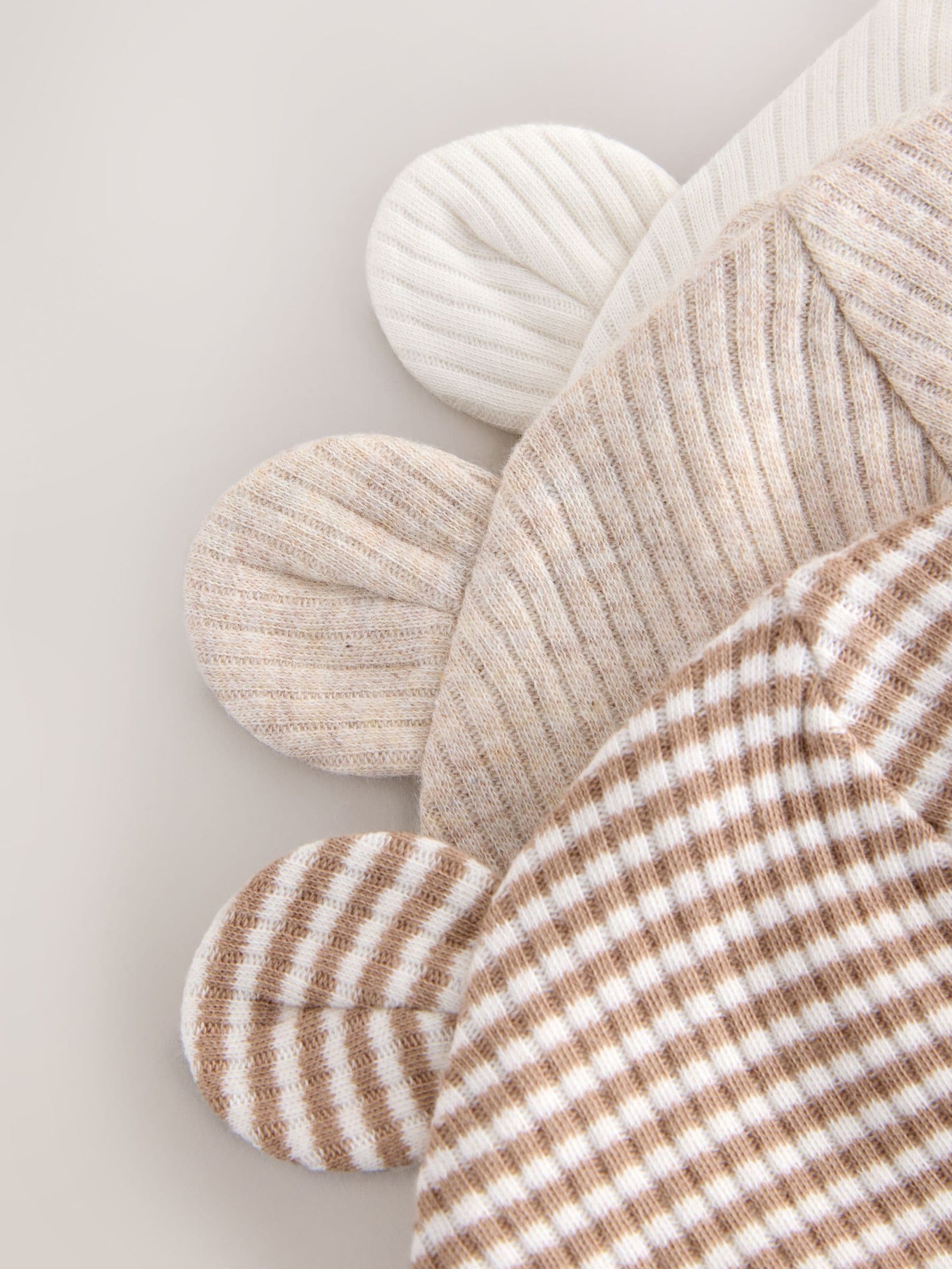 Neutral Milk Club Baby Beanies 3 Pack (0-12mths)