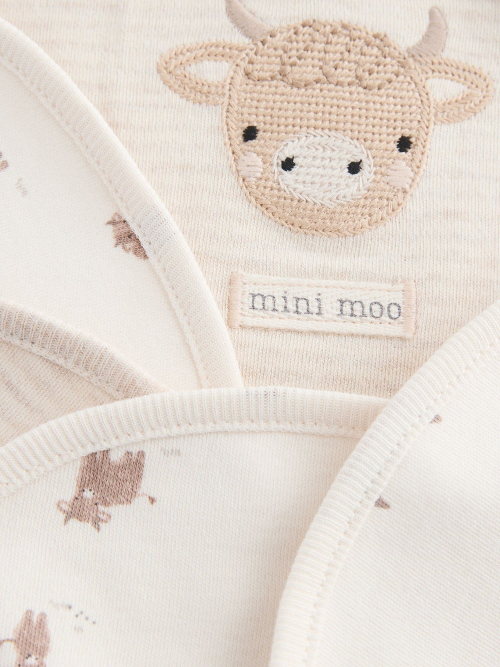 Neutral Hamish Baby Bibs 5 Pack