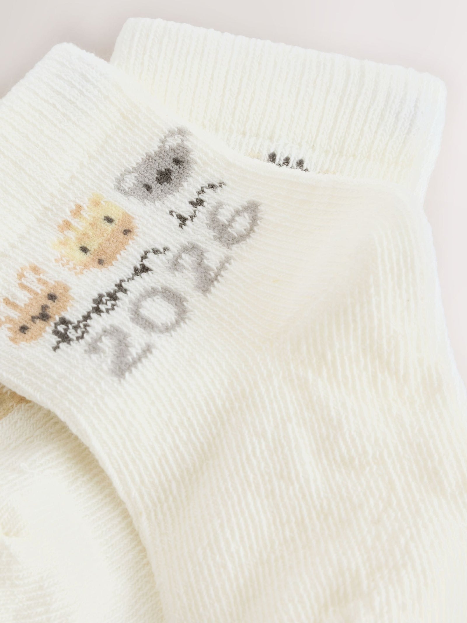 White Born In 2026 Baby Socks 1 Pack (0-12mths)
