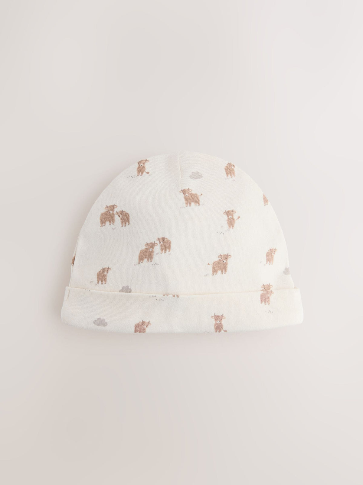 Neutral Hamish Baby Beanies 3 Pack (0-12mths)