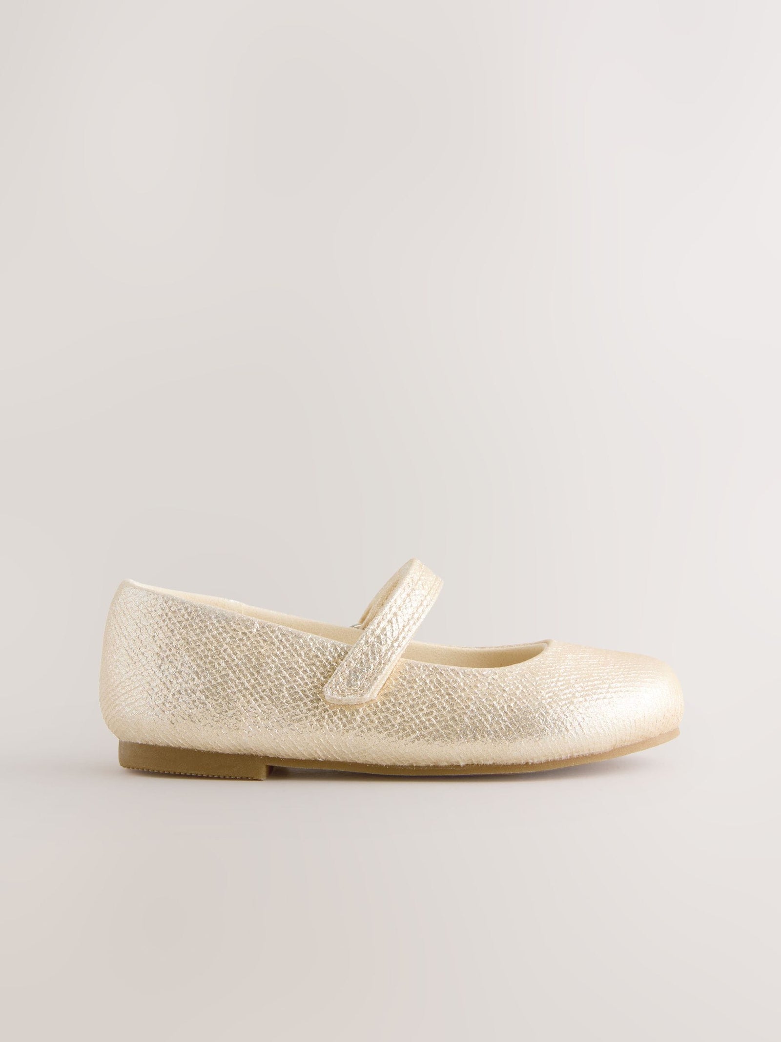 Gold Standard Fit (F) Mary Jane Touch Fastening Occasion Shoes