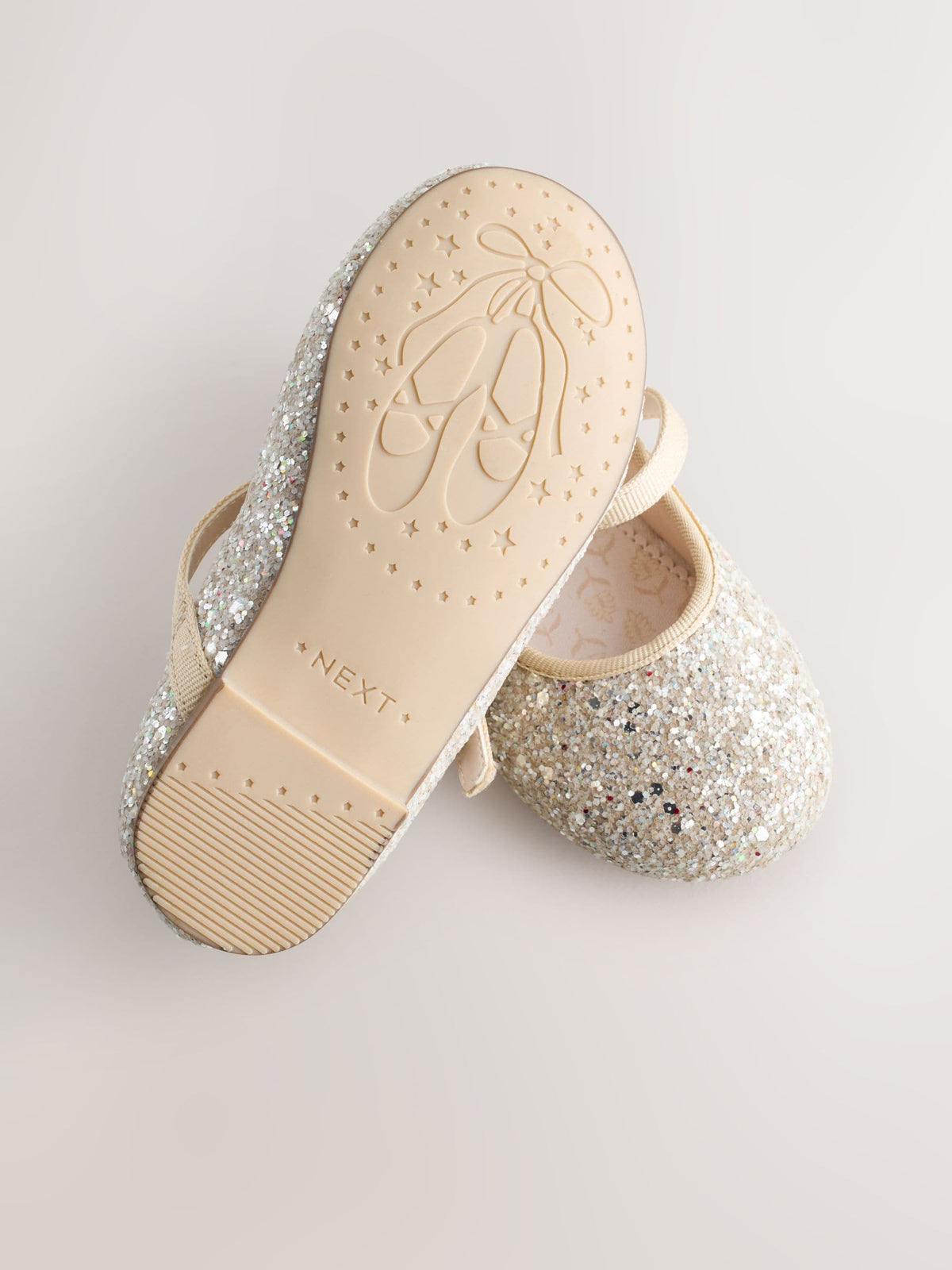 Champagne Gold Standard Fit (F) Flower Girl Occasion Mary Jane Shoes