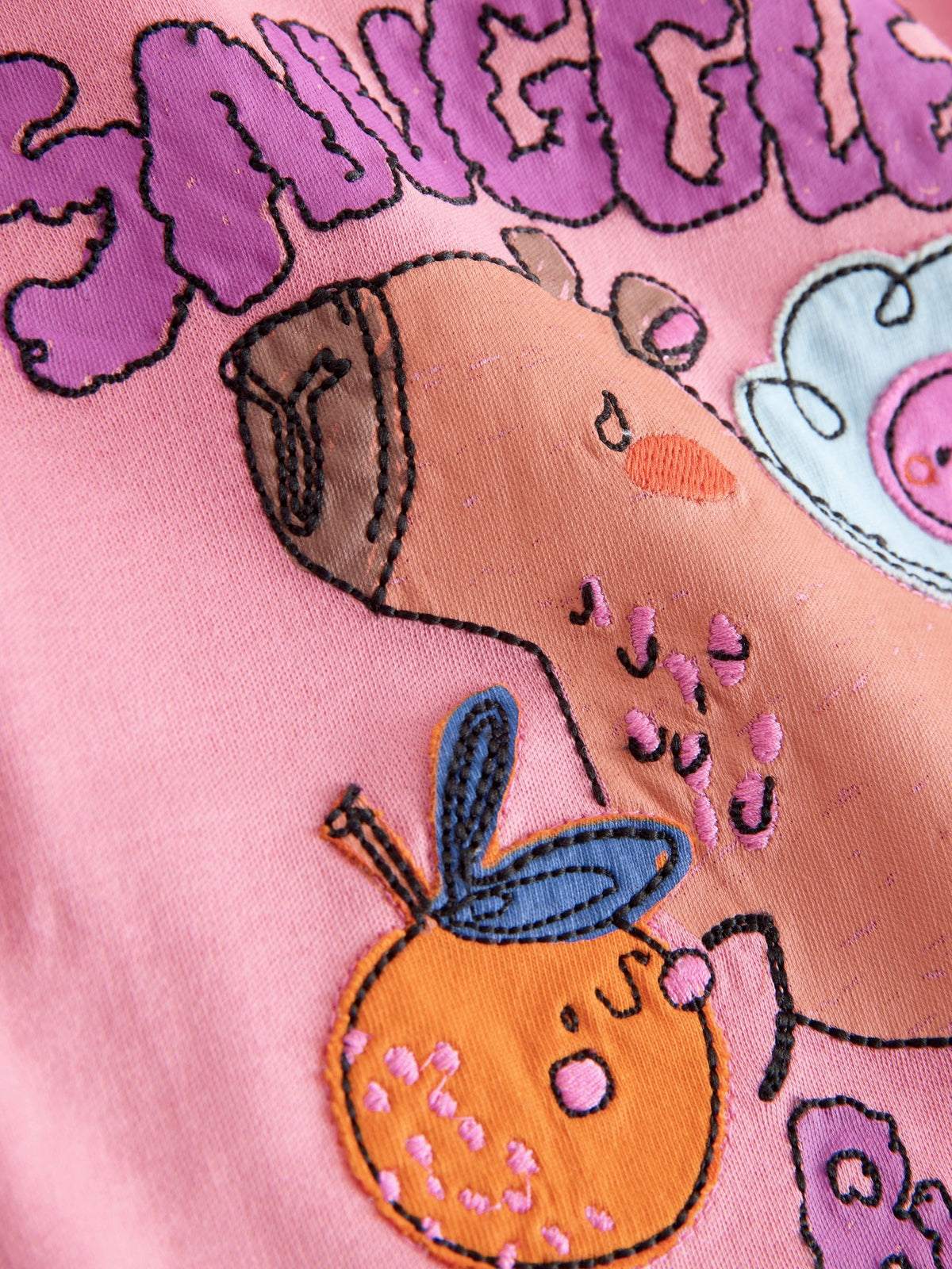Cobalt Capybara Print Snuggle Pyjamas 3 Pack (9mths-12yrs)
