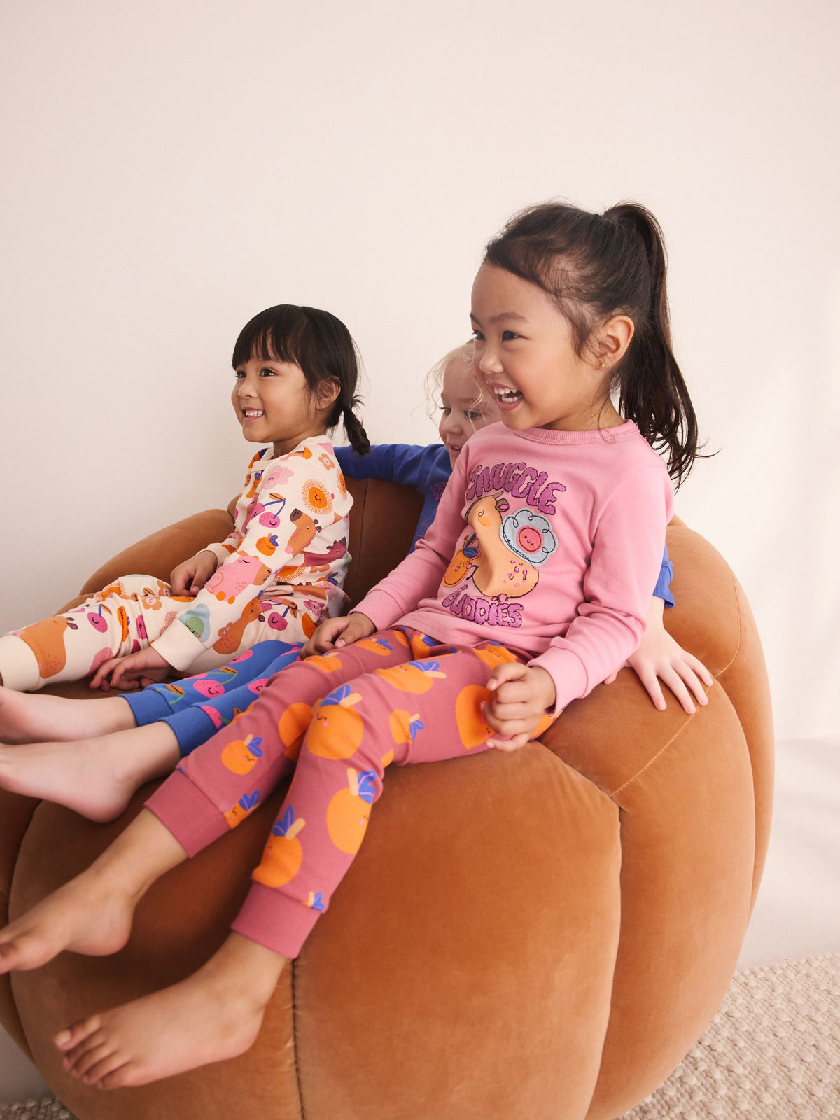 Cobalt Capybara Print Snuggle Pyjamas 3 Pack (9mths-12yrs)