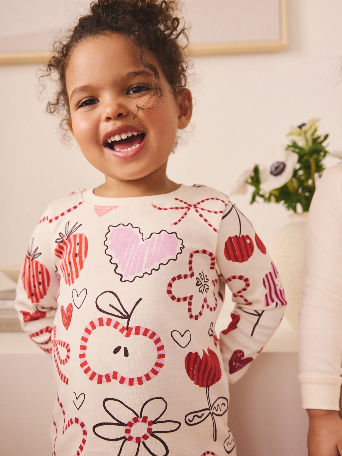 Pink/Red Snuggle Pyjamas 3 Pack (9mths-12yrs)