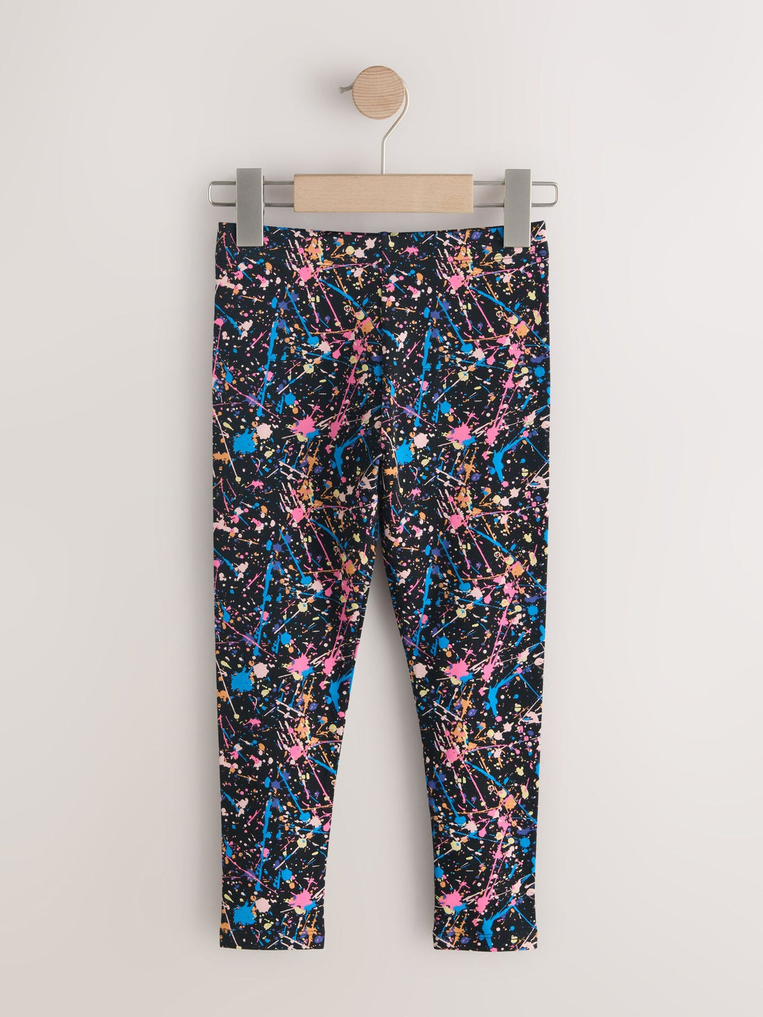 Black Splat Leggings (3-16yrs)