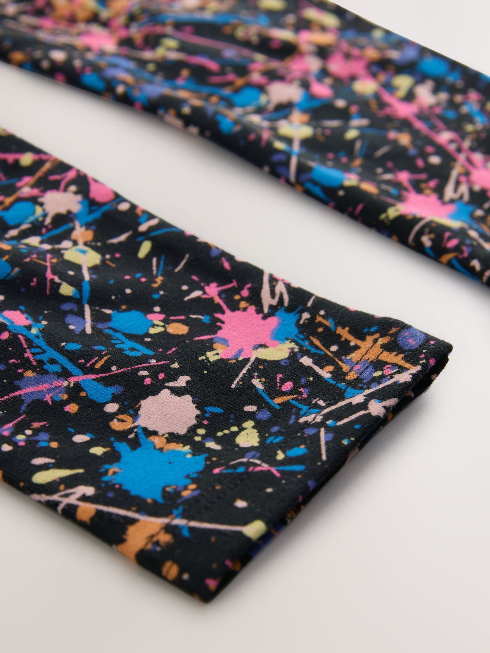 Black Splat Leggings (3-16yrs)