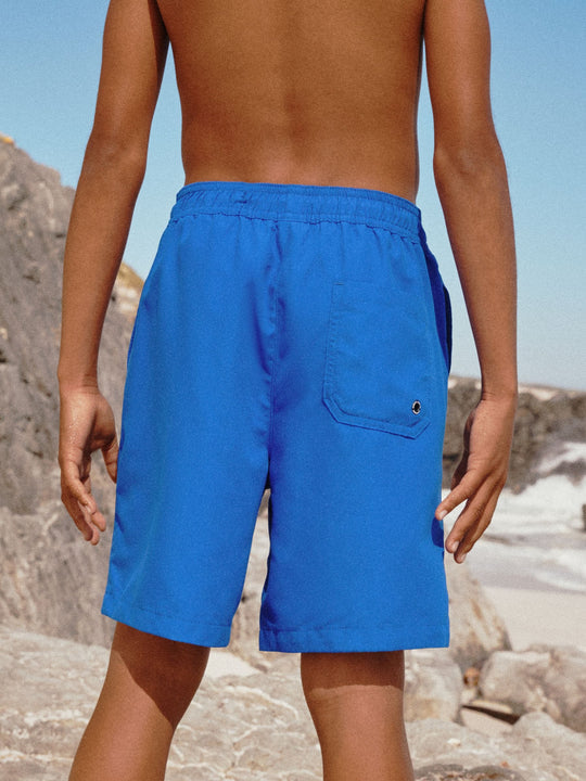 Cobalt Blue Longer Length Swim Shorts (1.5-16yrs)