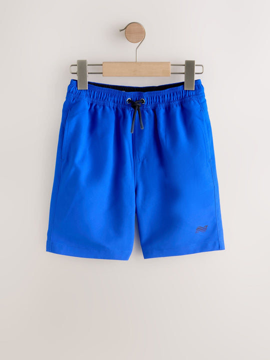 Cobalt Blue Longer Length Swim Shorts (1.5-16yrs)