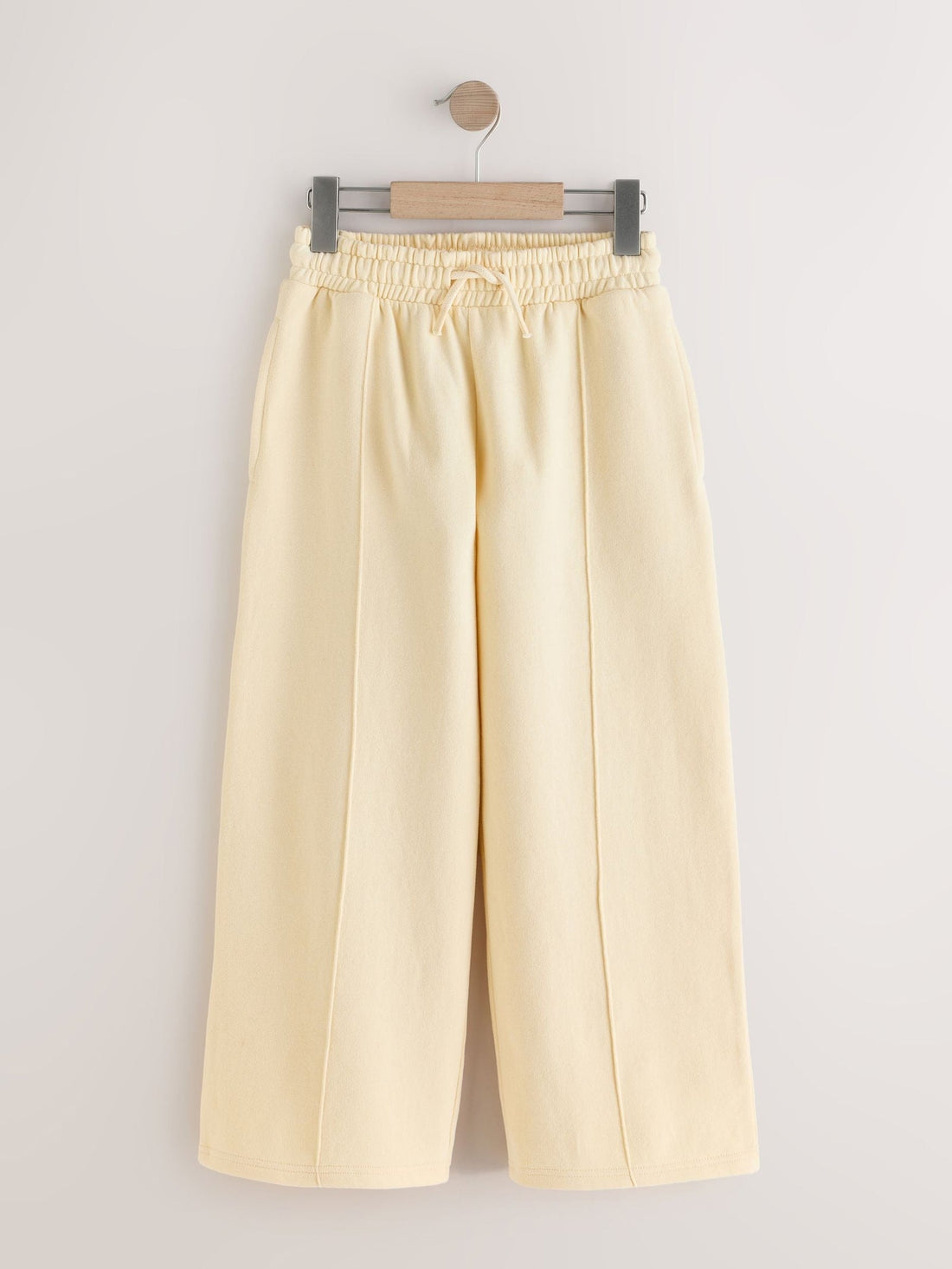 Butter Yellow Wide Leg Joggers (3-16yrs)