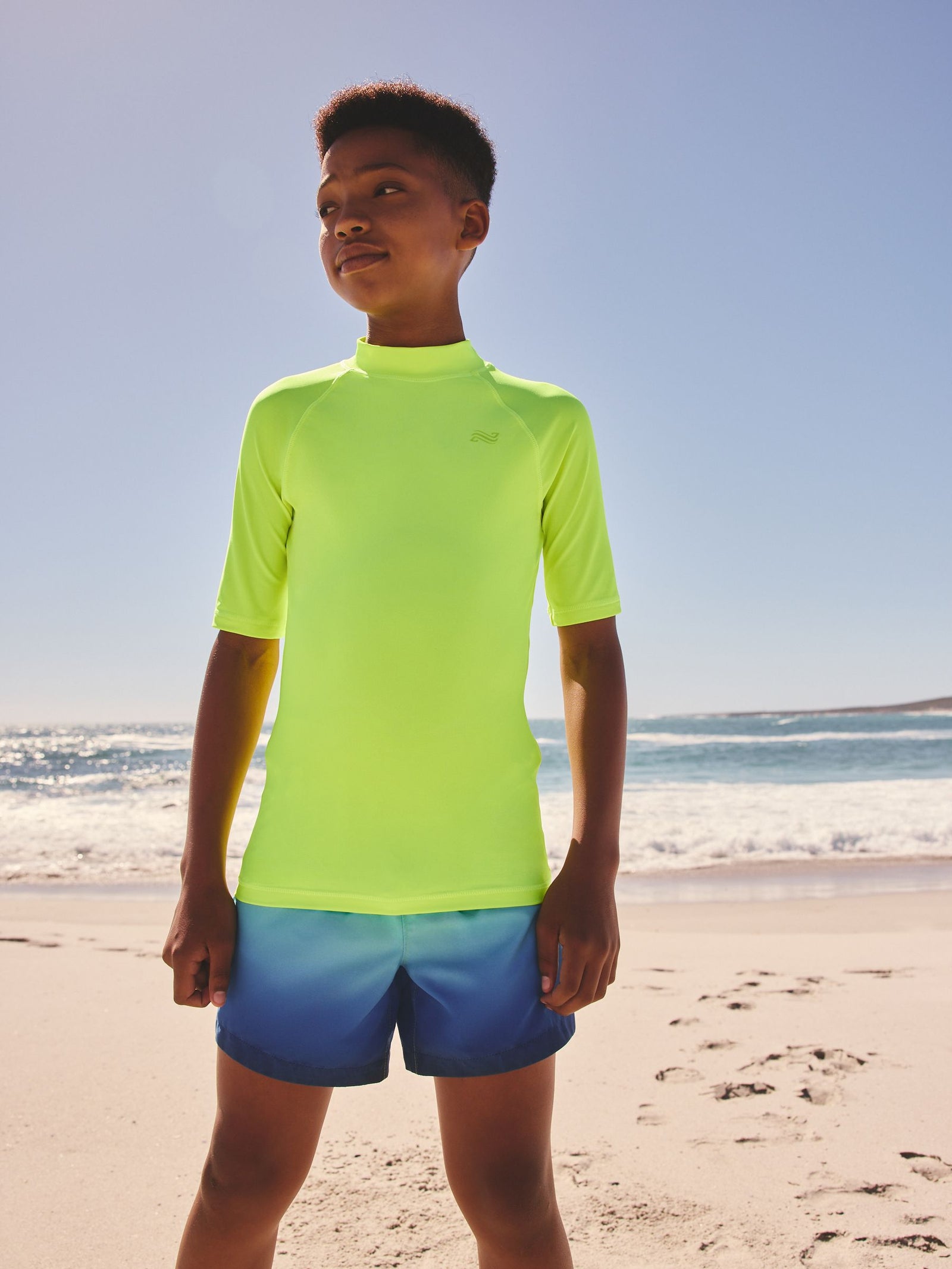 Yellow Short Sleeve Rash Vest (1.5-16yrs)