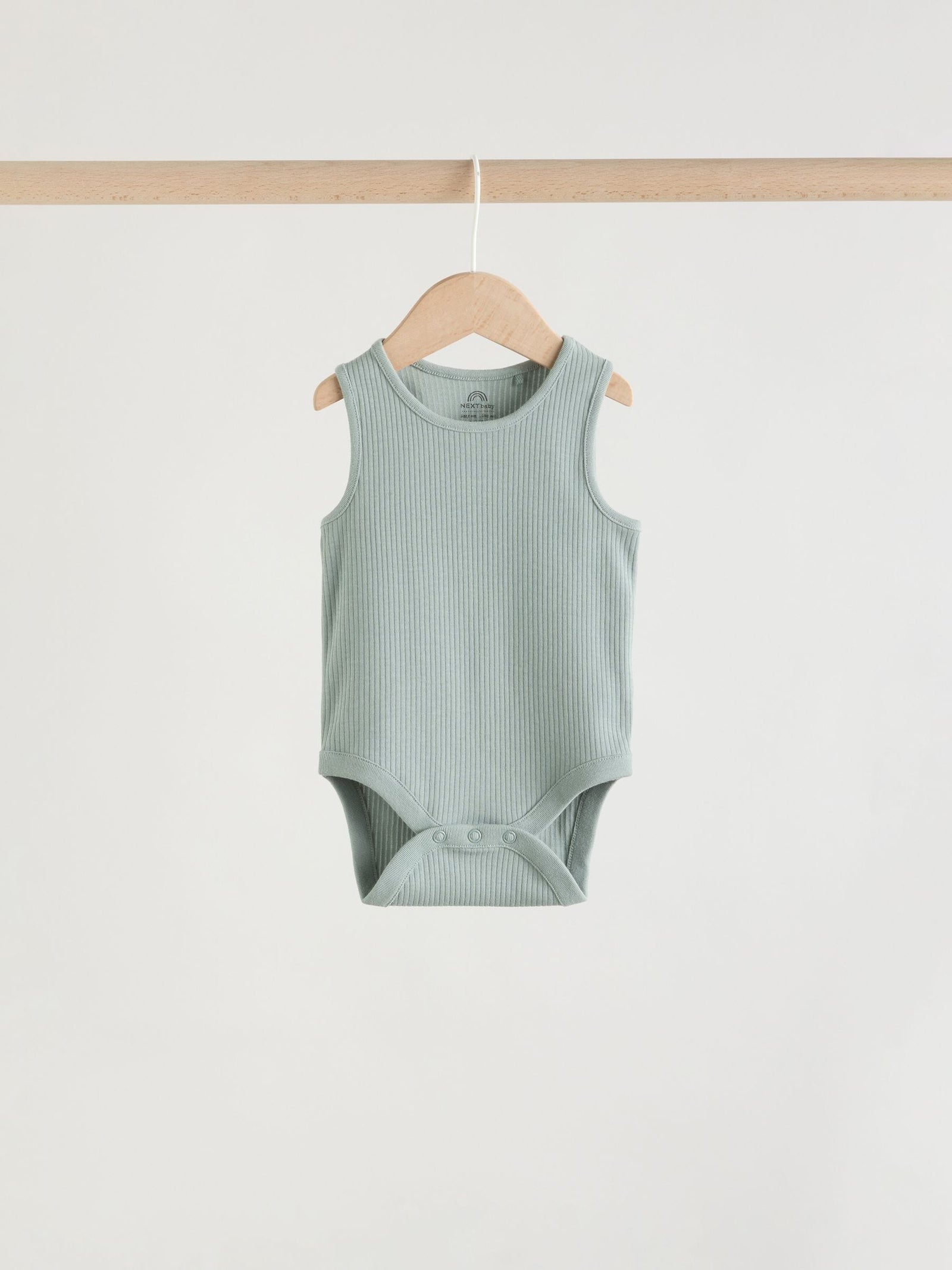 Blue Vest Baby Bodysuits 5 Pack