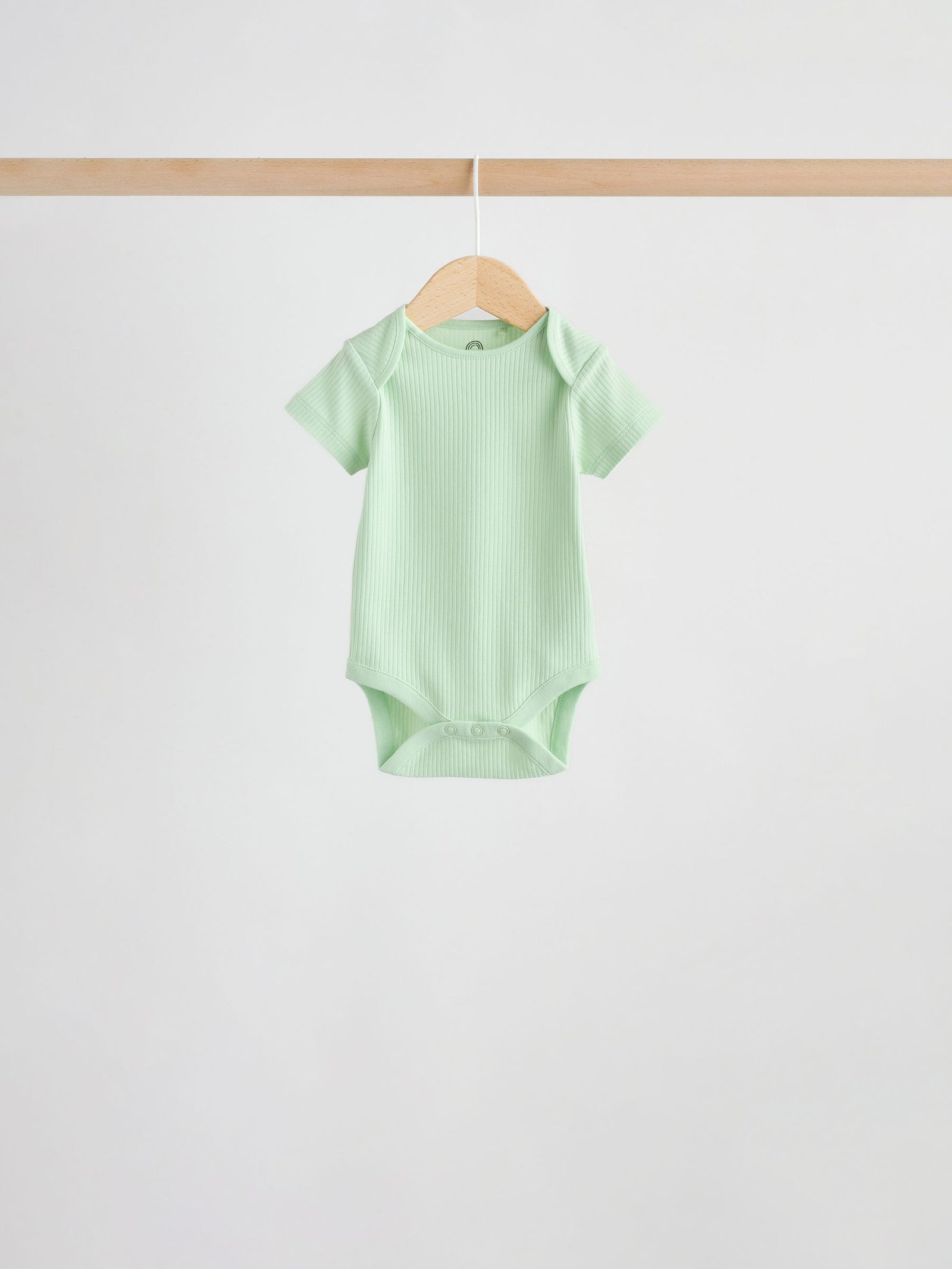 Multi Brights Short Sleeve Baby Bodysuits 5 Pack