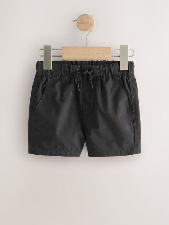 Black Pull On Shorts (3mths-7yrs)