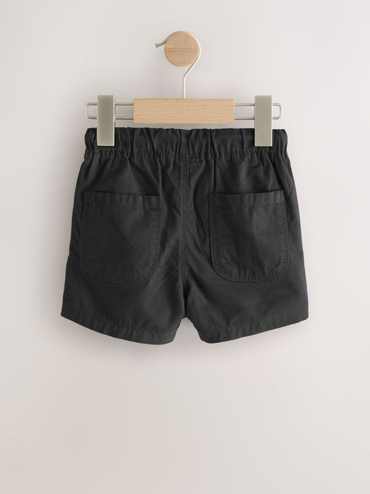 Black Pull On Shorts (3mths-7yrs)