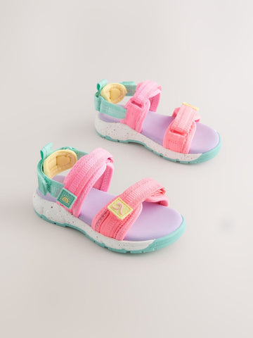 Multi Bright Trekker Sandals