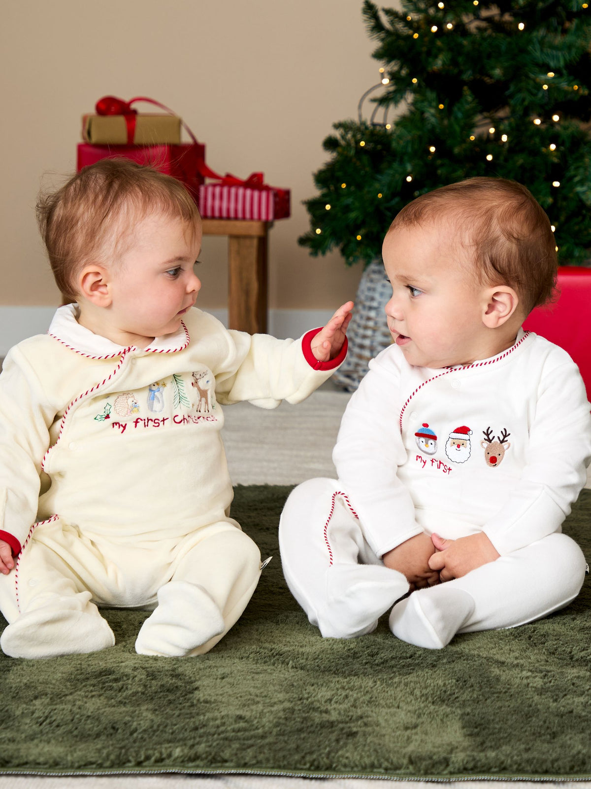 JoJo Maman Bébé Cream My First Christmas All- In- One