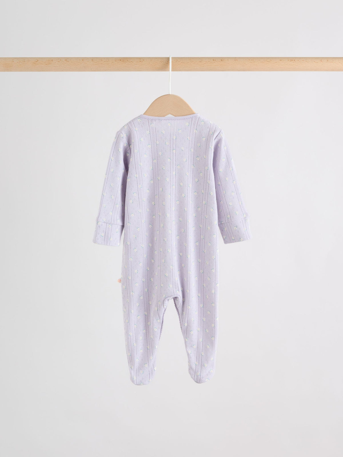 Lilac Purple Baby Sleepsuit 4 Pack (0mths-2yrs)