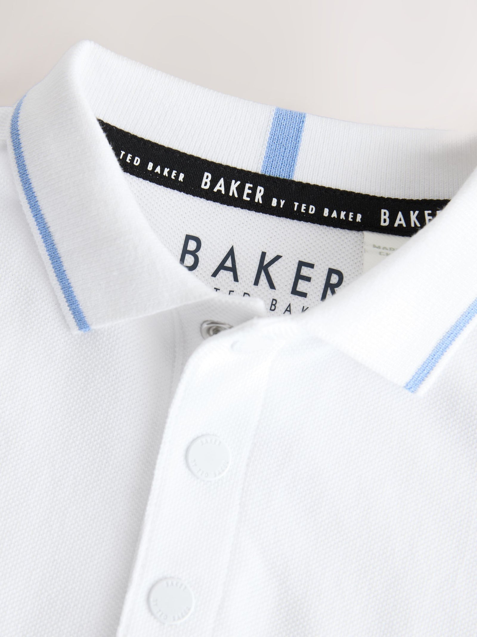 Baker by Ted Baker 'T' Texture Dungaree and Polo Shirt Set
